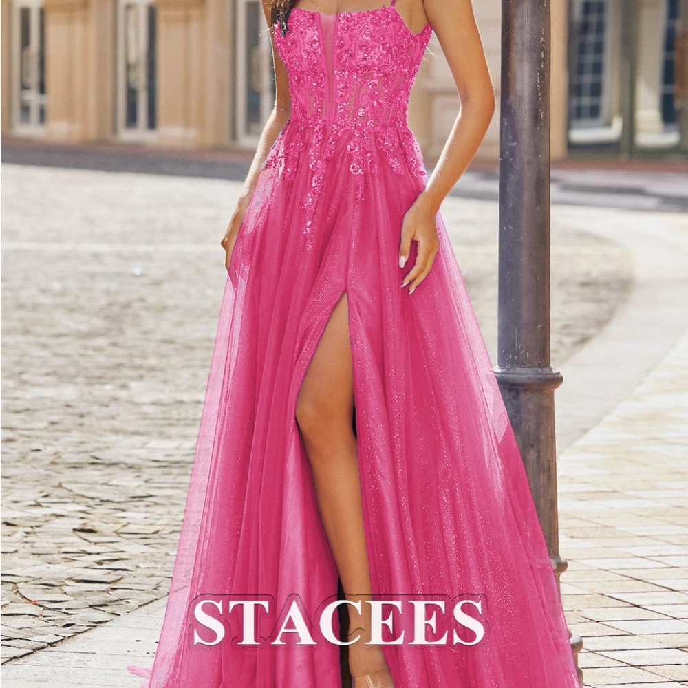 Pink Evening Gown